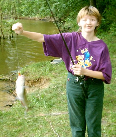 Amey and her Catfish