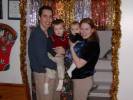 Family picture at Christmas 2002