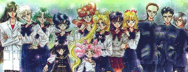 Poster en grupo Manga