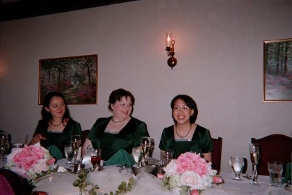 Megan Burns, Rachel Zeller, Beth Atanacio