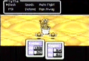 A battle in the town of Threed