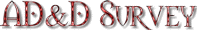 AD&D Survey