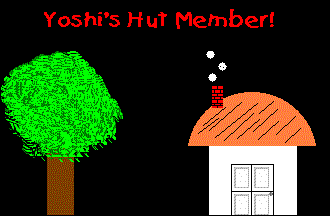 We're a Yoshi's Hut Member and proud of it!