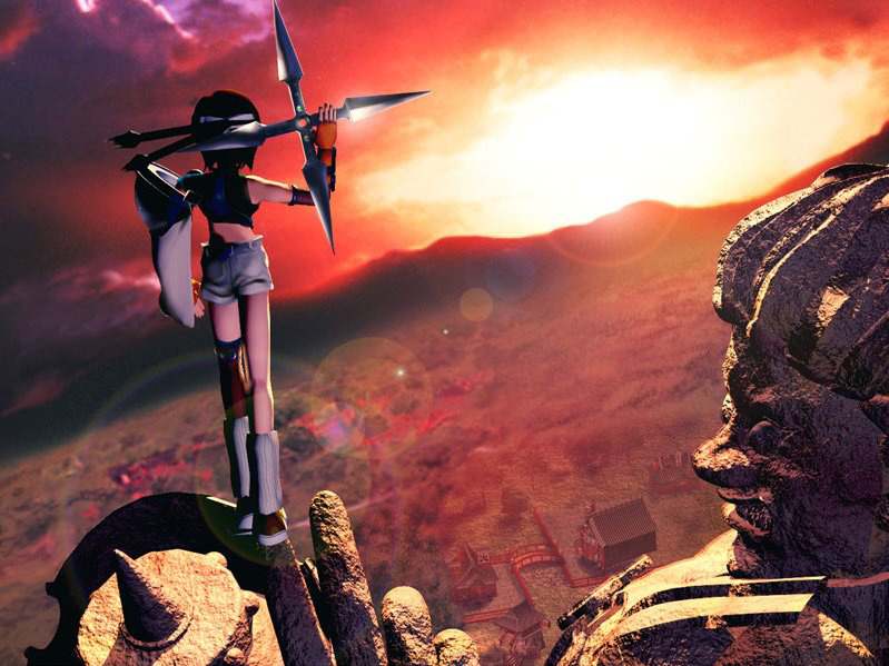 Yuffie from FF7