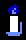 blue candle