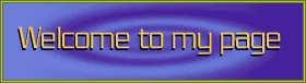 Welcome To My Page