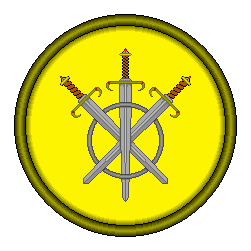 Holy Symbol of Chaulatae the Binder, goddess of Law. Copyright  1998 Brian K. Moseley. All rights reserved.