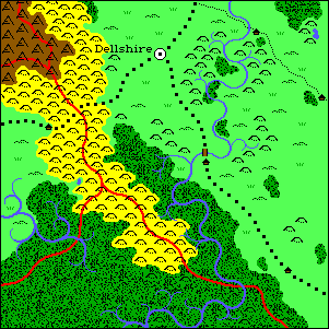 Kaladian Map Grid C502.  Copyright  1998 Brian K. Moseley. All rights reserved.