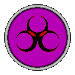 Holy Symbol of Kaichea the Loner, goddess of chaos. Copyright  1998 Brian K. Moseley. All rights reserved.