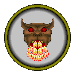 Holy Symbol of Motara the Warrior. Copyright © 1998 Brian K. Moseley. All rights reserved.