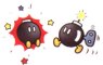 Bob-omb artwork from SMB33 Instructions