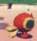 Red Cataquack - screenshot from Super Mario Sunshine.