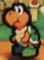 A Paper Mario screen from before the game was finished.