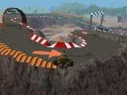 The racetrack at Desert Island