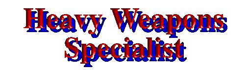 SAS Heavy Weapons Specialist