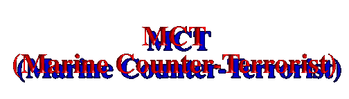 SAS MCT (Marine Counter-Terroist)