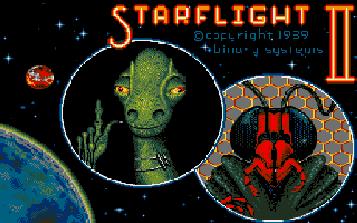 Starflight II Title Screen