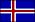 Iceland Flag, Link to 3D animated gif of
Iceland flag