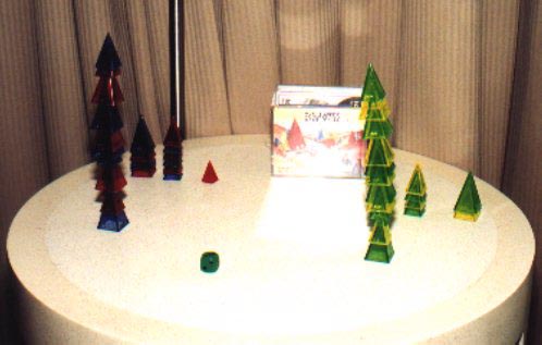 A game of Precary-Ice in progress