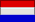 Netherlands Flag, Link to 3D
animated gif of Netherlands flag