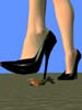 Giantess high heels - previous pics