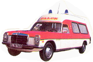 Mercedes ambulance