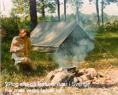 lejrtur med vores frste sn