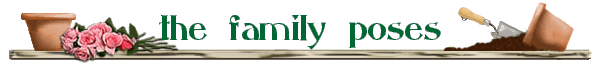 the family poses