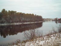 Mattagami River corner of Airport and Laforest