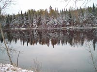 Mattagami River corner of Airport and Laforest