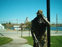 McIntyre Mine Statues