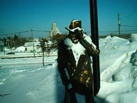 McIntyre Mine Statues