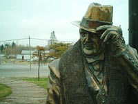 McIntyre Mine Statues