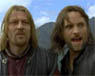Boromir and Aragorn