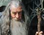 Gandalf looking unusually cheerful
