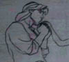 John kissing Pocahontas' hand