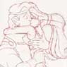 A pre-colour kiss