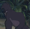 Terk being sad that Tarzan's going