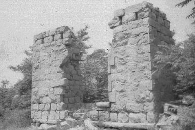 Jones Home in Ruins