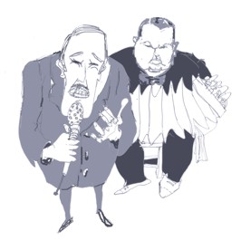 Roberto Goyeneche y Anibal Troilo
