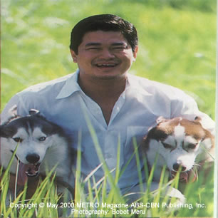 Copyright © May 2000 METRO Magazine ABS-CBN Publishing, Inc. Photography: Bobot Meru