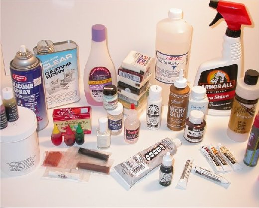 materials used in dollhouse food