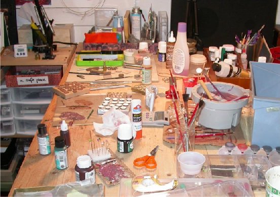 chaos in the studio