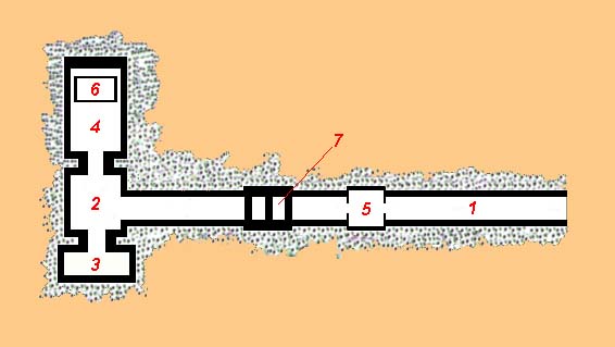ESQUEMA UM DA PIRÂMIDE DE PEPI II