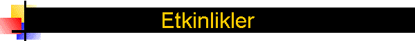 Etkinlikler