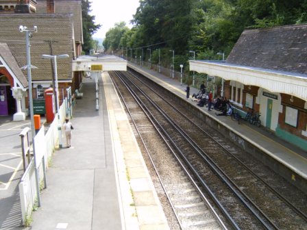 Boxhill station platforms