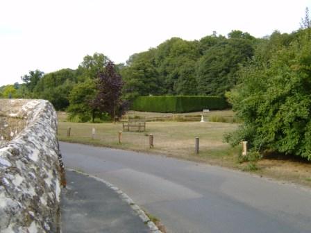 Hascombe pond from the church