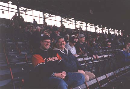 Jim & I in our seats