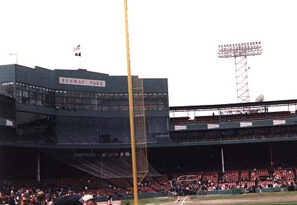 View from the right field Fair Pole