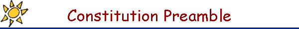 Constitution Preamble